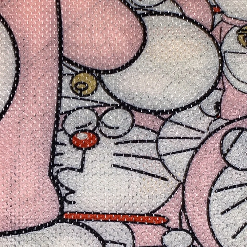 RARE SO SO BASE DORAEMON Women’s Mesh T-Shirt - Picture 11 of 12